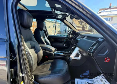 2019 Land Rover Range Rover Supercharged from USA, damaged, VIN SALGS5RE2KA538127